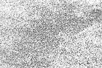 Black Grainy Texture Isolated On White Background. Dust Overlay. Dark Noise Granules. Digitally Generated Image. Vector Design Elements, Illustration, Eps 10.