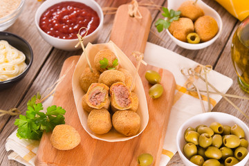 Ascoli stuffed olives.