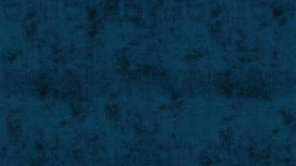 Beautiful Abstract Grunge Decorative Navy Blue Dark Stucco Wall Background. Art Rough Stylized Texture