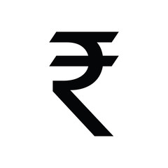 Indian Rupee icon. Indian Rupee sign. vector