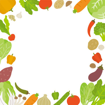 1 8 Best 野菜 フレーム Images Stock Photos Vectors Adobe Stock