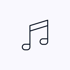 Tiny sheet icon isolated on white background