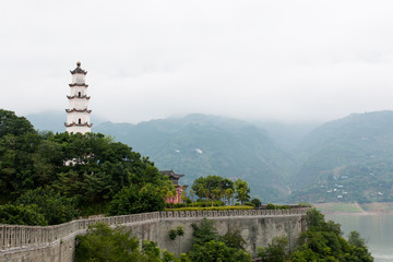 China Yangtze Fluss Kaiserstadt