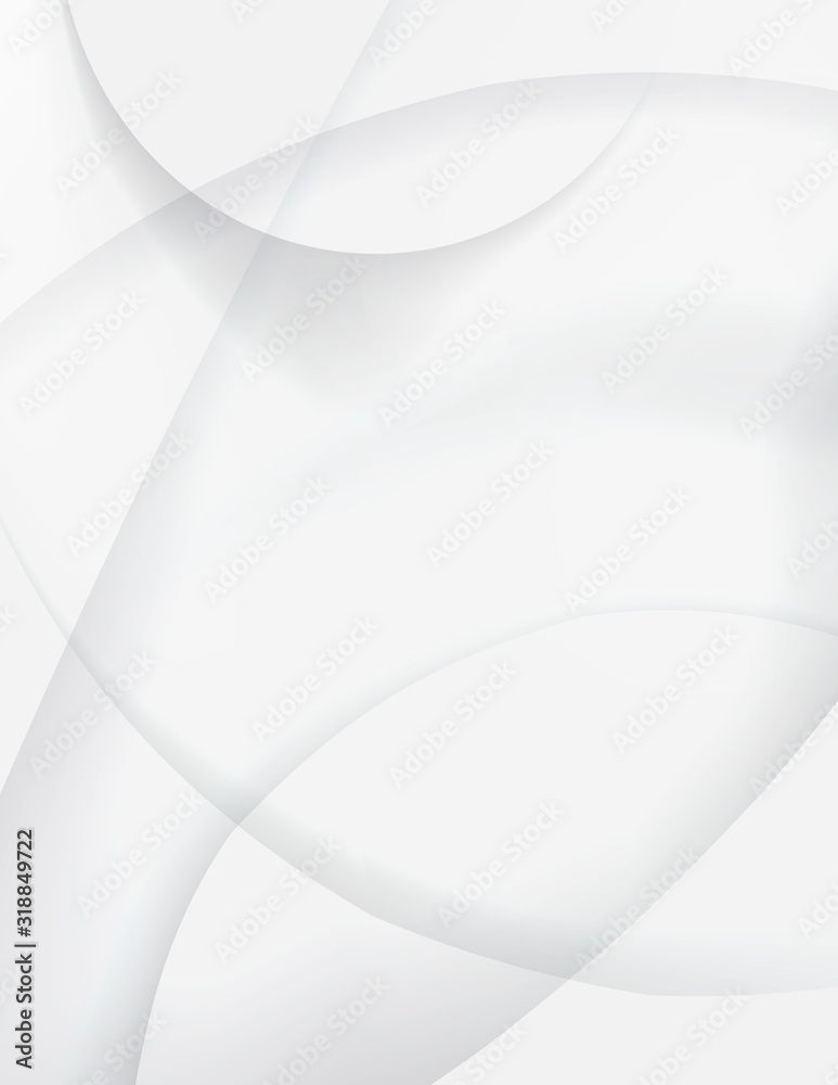 Poster Minimal gray and white backgound. Subtle vector pattern