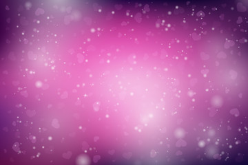 Abstract background with hearts.