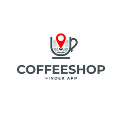 Coffee mug logo mascot espresso hot morning black aroma cappuccino cup break restaurant vintage latte roasted hipster