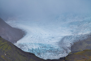 Vatnajokull is the largest glacier in Europe.