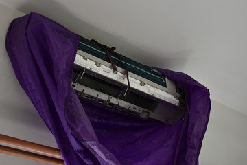 cleaning air condition system in home improvement