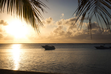 Ile maurice sunset