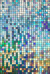 Colorful confetti on a background.