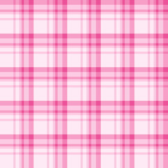 Seamless pattern in magnificent light and dark pink colors for plaid, fabric, textile, clothes, tablecloth and other things. Vector image.
