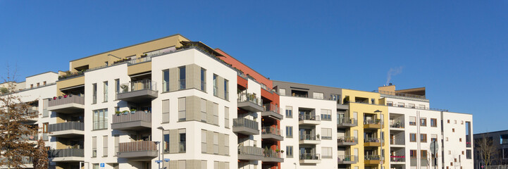 Moderner Wohnkomplex am Phoenixsee, Hörde, Dortmund, Ruhrgebiet, Nordrhein-Westfalen, Deutschland,...