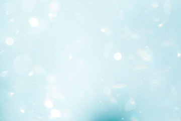 Abstract images with blurry white bokeh