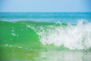 Green wave,blue wave,sea wave