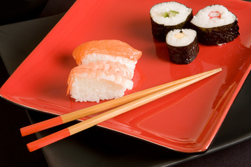 Sushi plate