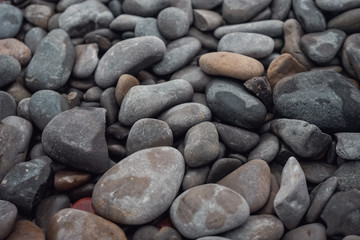 abstract background with round peeble stones