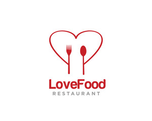 Restaurant Food Logo Design Vector