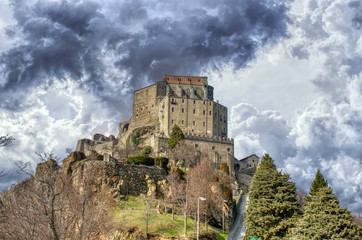 Fototapeta premium Turin Sacra di San Michele