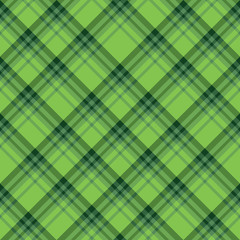 Seamless pattern in magnificent forest green colors for plaid, fabric, textile, clothes, tablecloth and other things. Vector image.