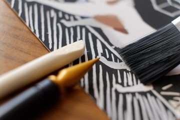 スクラッチアート