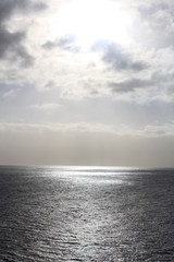 Obraz premium sun on the water