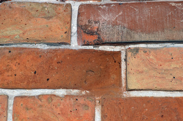 old brick wall as background