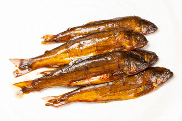 アユを甘く煮た日本の保存食