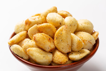 ニンニクの揚げ物