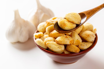 ニンニクの唐揚げ