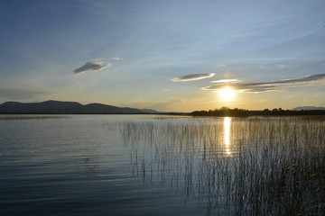 Sonnenuntergang am See