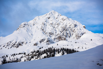 Snowy Brenta Dolomites - Alps - Cima Tosa