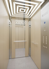 lift with doors © Lubomir