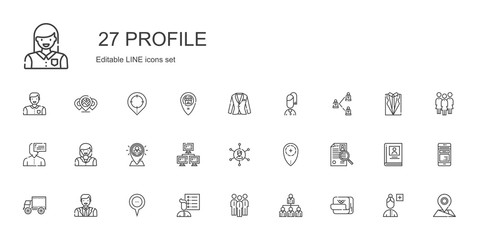 profile icons set