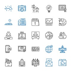 business icons set