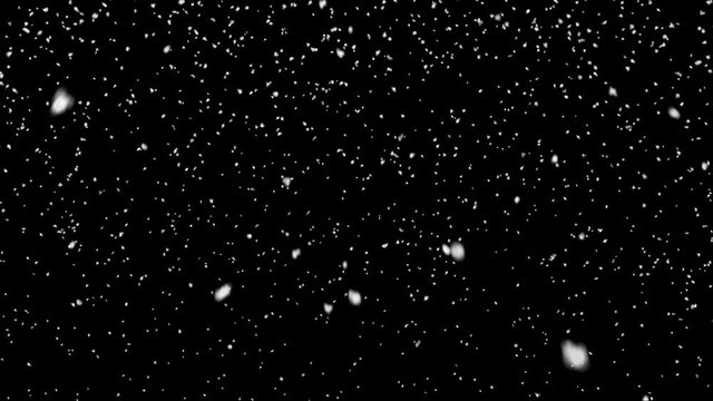 snowflake background falling snow Christmas, holiday background looping animation