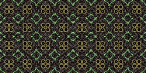 Abstract background seamless floral pattern