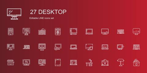 desktop icons set