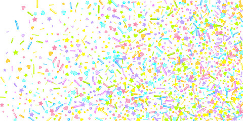 Sprinkles grainy. Cupcake dessert bakery confetti