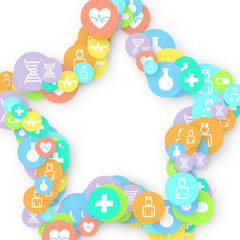 Pharmacy Background. Clinic Backdrop.