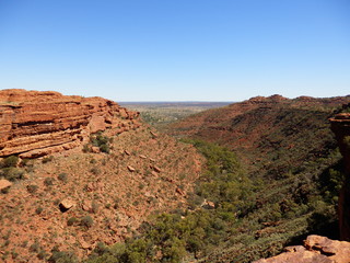 Fototapeta na wymiar Kings Canyon NT Australie