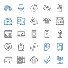 business icons set