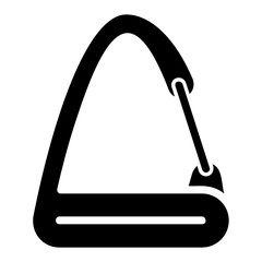 Titanium Alloy Carabiner D Shape Concept, Expedition and Climber Tool Design