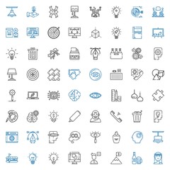 idea icons set
