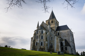 Naklejka premium Abbaye Cerisy la Foret