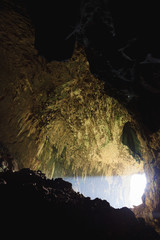 View inside Deer cave in Gunung Mulu National Park
