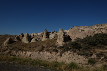 Fototapeta premium rock formations in cappadocia turkey