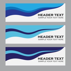 Obraz premium Vector abstract banner design web template