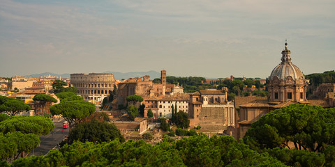 Fototapeta na wymiar Vintegae Rome Italy