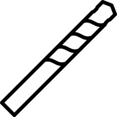 Drill bit Icon - vector illustration