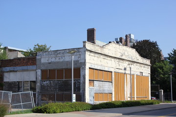 Alte Fabrik in Detroit (USA)
